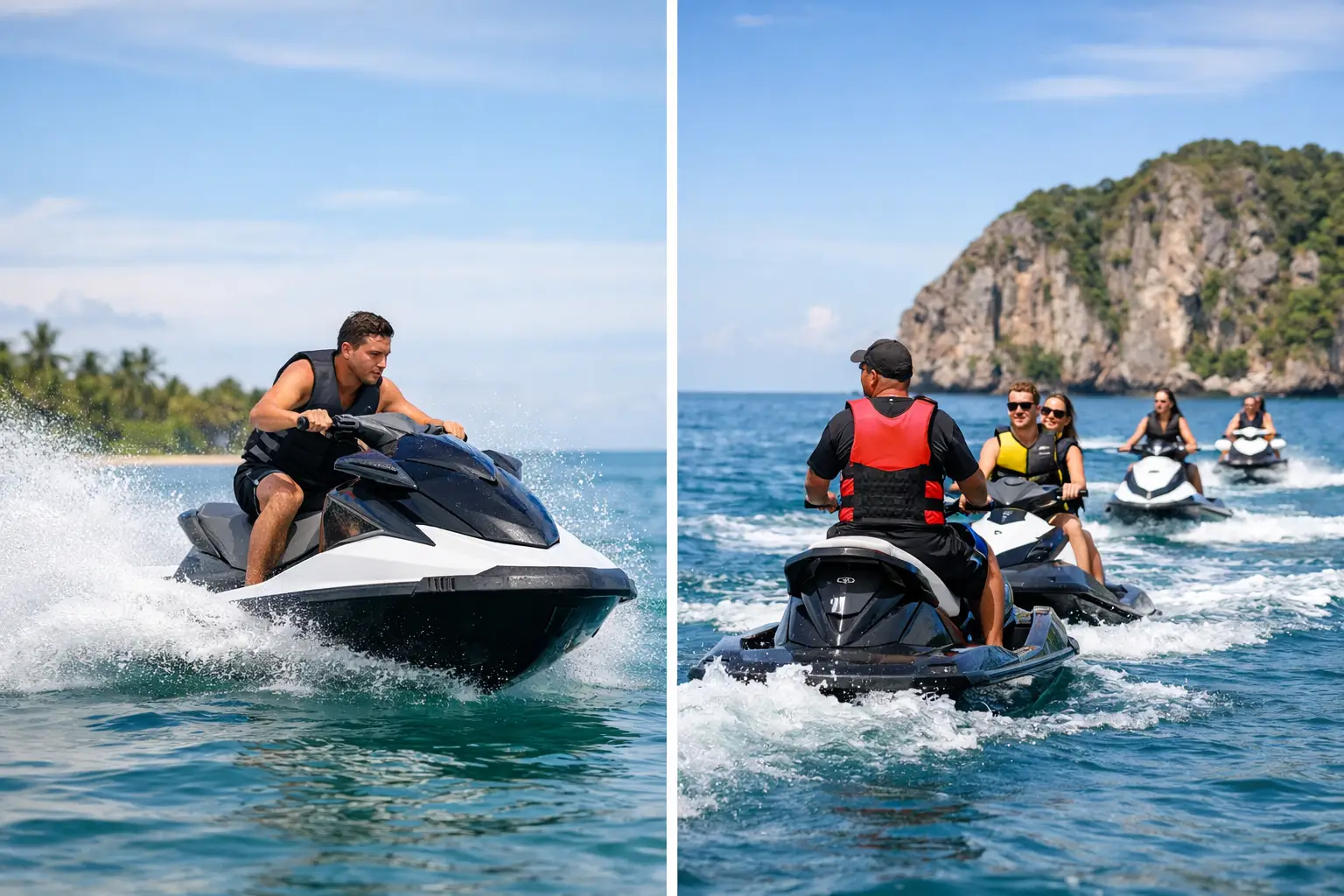 Hourly Jet Ski Rental vs Tour: Which Wins?