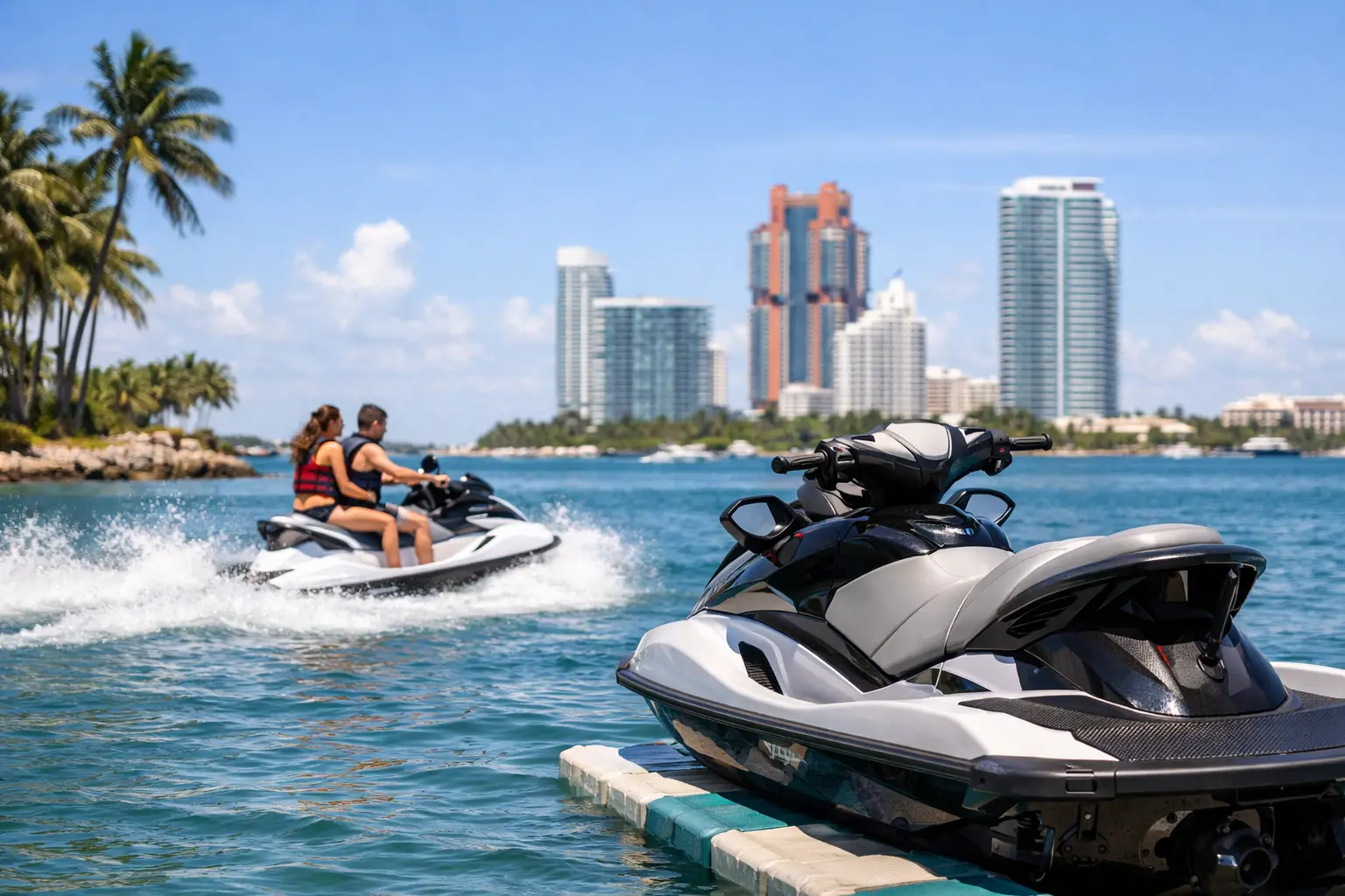 Jet Ski Rental in Miami Beach That Delivers