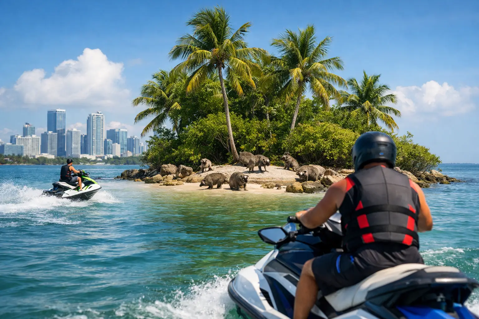 Raccoon Island Jet Ski Guide for Miami Riders