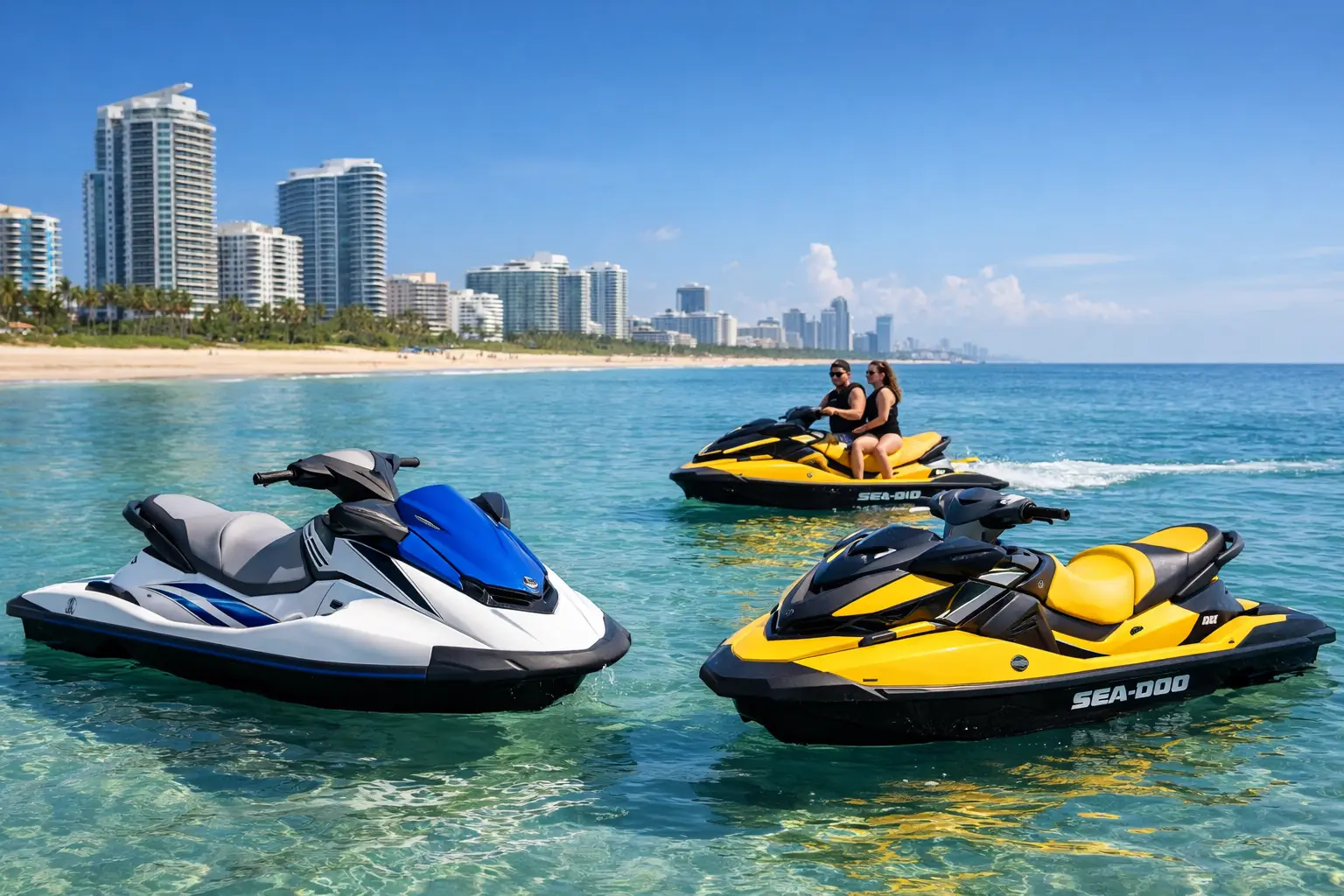 Yamaha Sea-Doo Rentals for Miami Beach Freedom